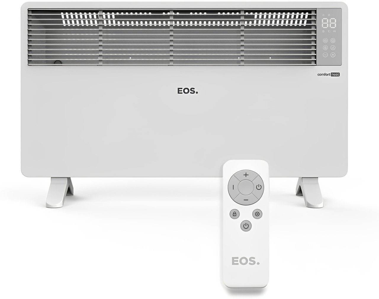 Aquecedor Elétrico EOS Comfort Heat com Painel Digital para Piso e Parede