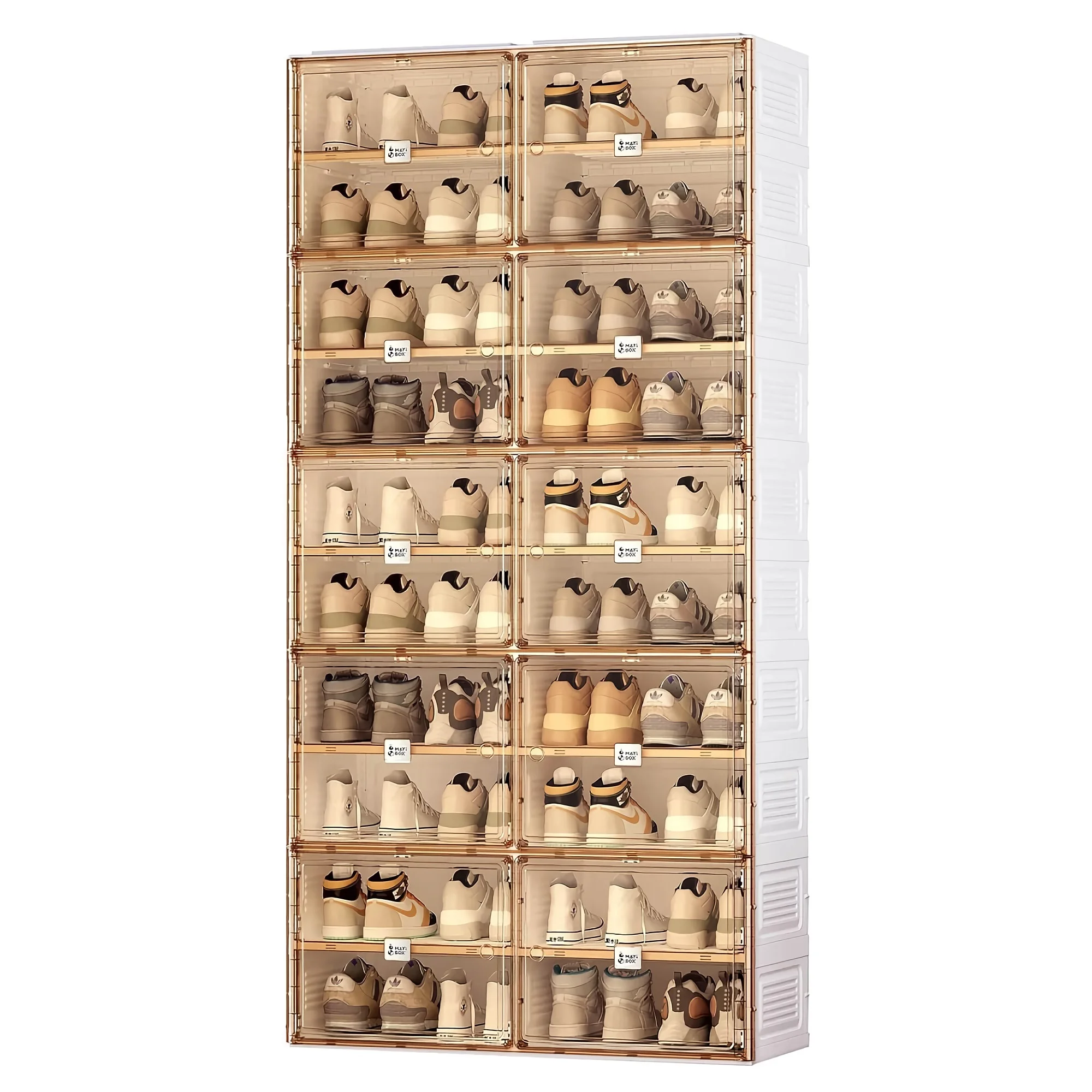 Kit Caixas Organizadoras Portátil, sapateira retrátil